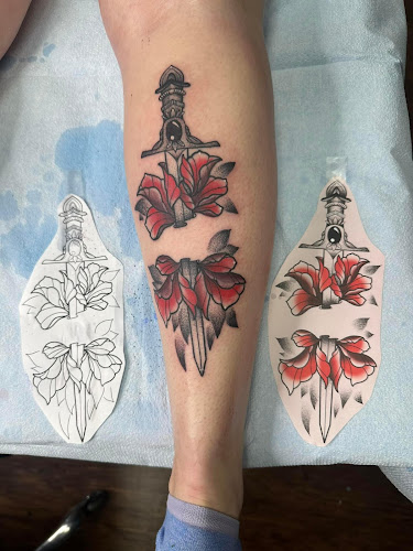 Work by Liquid Art Tattoo
