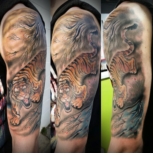 Work by Modern Moose Studios Tattoos & Piercing