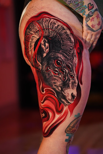 Work by Black Fish Tattoo