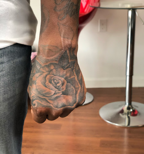 Work by Damm Nice Tattoos NYC
