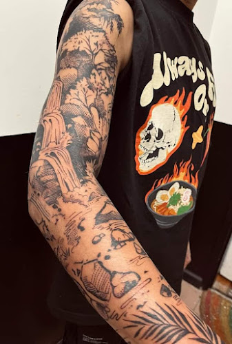 Work by Unscripted Ink Tattoo Shop
