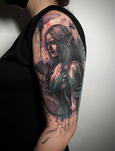 Work by White Rabbit Tattoo Studio