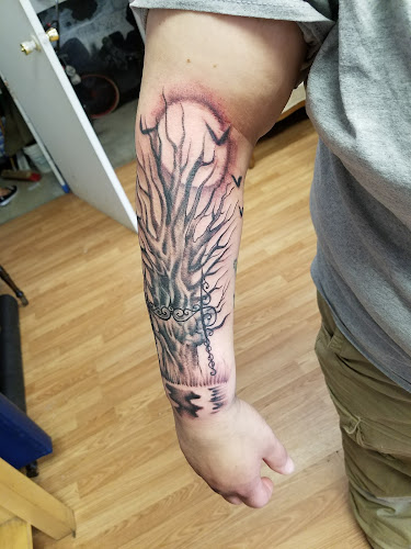 Work by Cruel Hand Tattoo