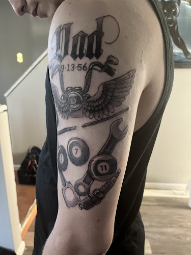 Work by Runic Tattoo