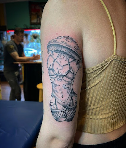 Work by Lucky Cat Tattoo