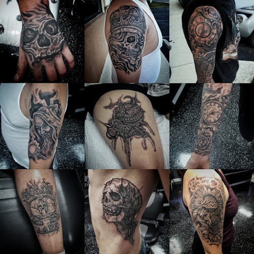 Work by Loyal 2 The Coil Tattoos & Piercings