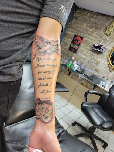 Work by Meridian Line Tattoo Studio