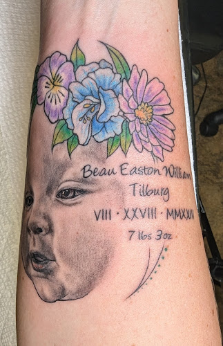 Work by House of Kolor Tattoo