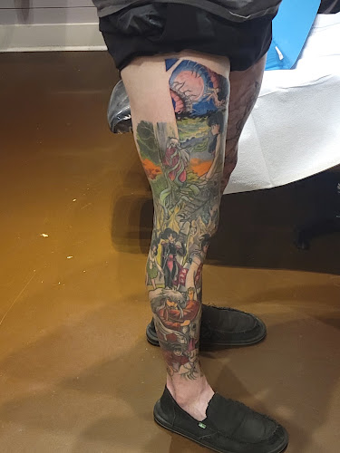 Work by Ramesses’ Shadow Tattoos