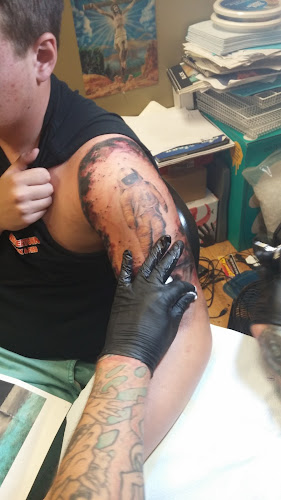 Work by Brass City Tattoo