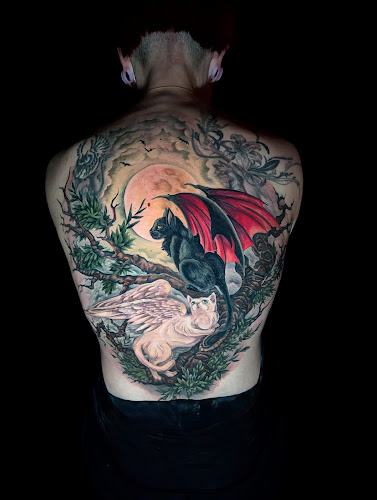 Work by Evil Eye Tattoo Studio