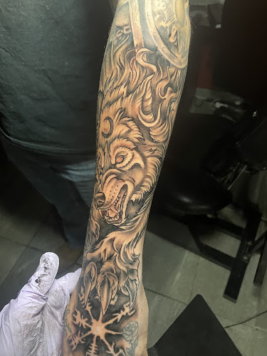Work by Eye Candy West Tattoo shop