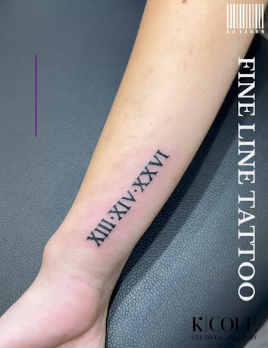 Work by KCole Fine Line Tattoos