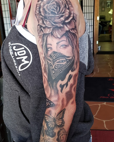 Work by Black Lotus Custom Tattoos & Body Piercing