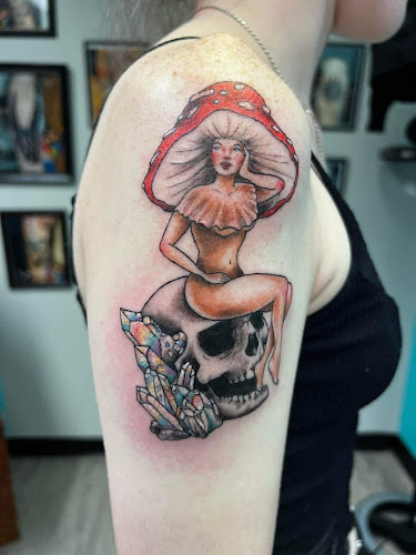 Work by Gothic Cottage Tattoos and Piercings
