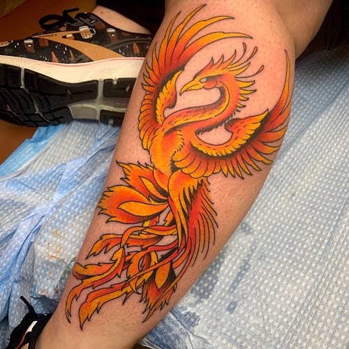 Work by Small World Tattoo