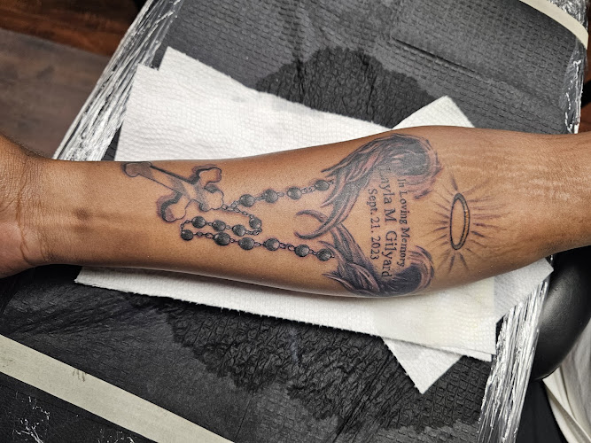 Work by Renegade Ink tattoo shop