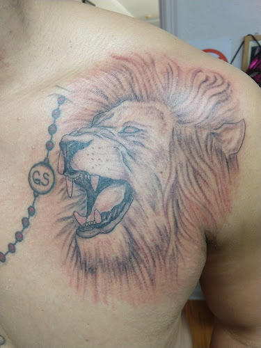 Work by Inkslinger's Tattoo Studio