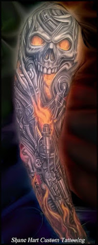 Work by Shane Hart’s VERITAS TATTOO
