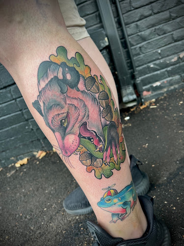 Work by Black Jackalope Tattoo Studio
