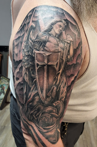 Work by Small Town Tattoos