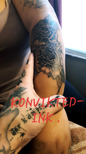 Work by Konvikted Ink.