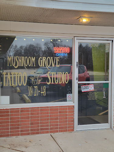 Work by Mushroom Grove Tattoo Studio