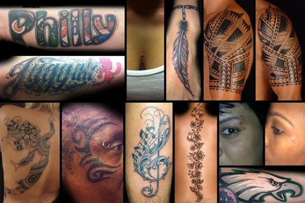 Work by Dave's Artistic Tattoo