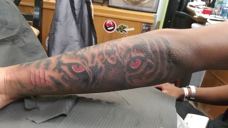 Work by J R's Tattoo & Body Piercing