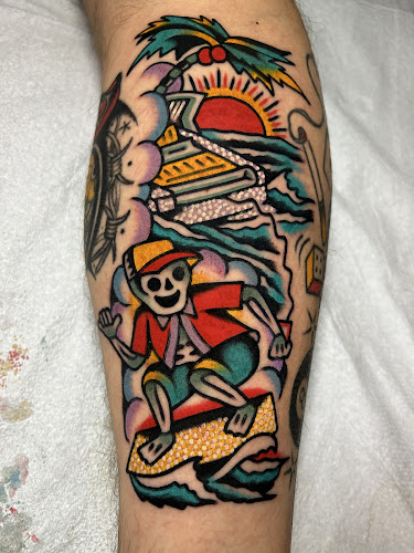 Work by Sweet & Sour Tattoo