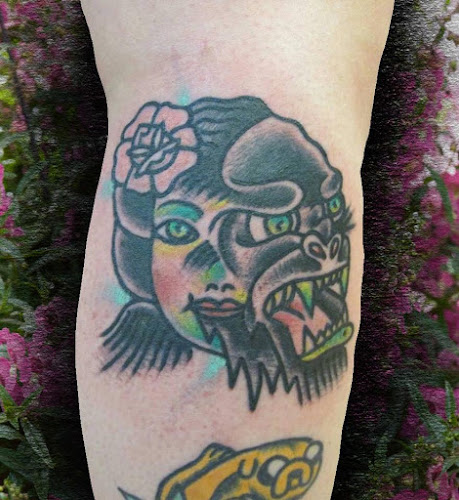 Work by Cutlass Tattoo Company