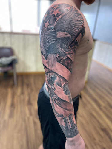 Work by Fallen Oak Tattoo Studio