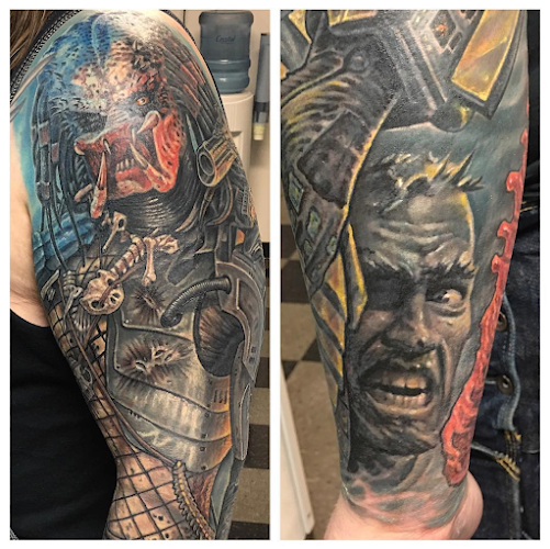 Work by Bodyworks Tattoo Studio