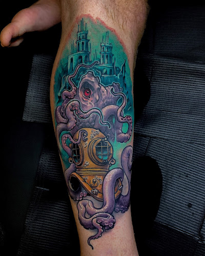 Work by Dearly Beloved Tattoo
