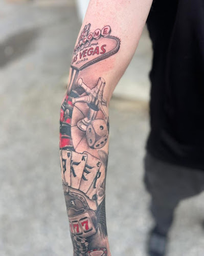 Work by Led Sail Tattoo Co.