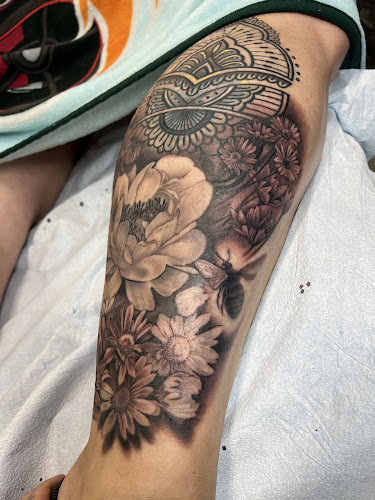 Work by Serpent Moon Tattoo Co.