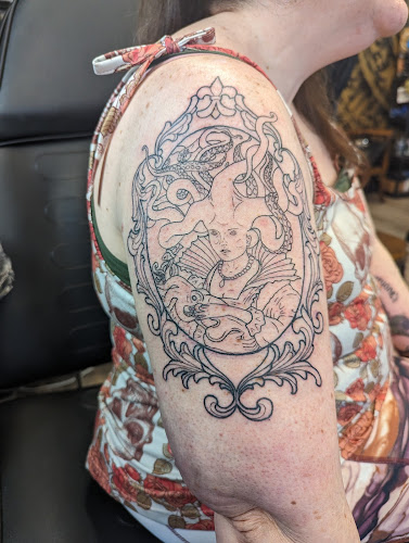 Work by Ye Old Tattoo Shoppe, llc
