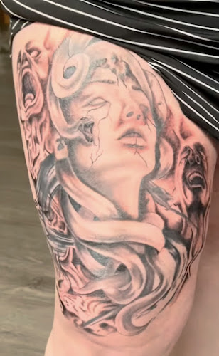 Work by Celtic Temple Tattoo Shop