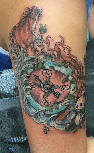 Work by The Black Pearl Tattoo Co.