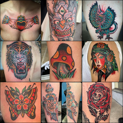Work by Mountain Wizard Tattoo Company