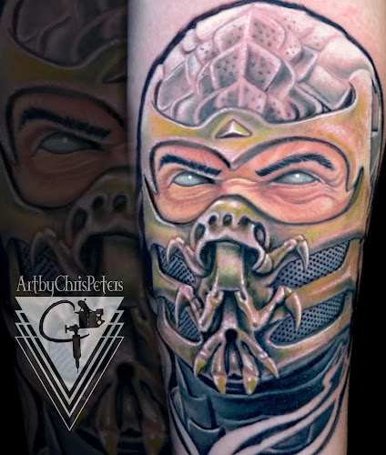 Work by Black Heart Tattoo & Barber