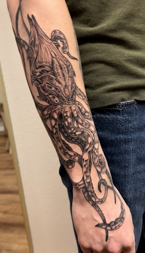 Work by Remedy Tattoo