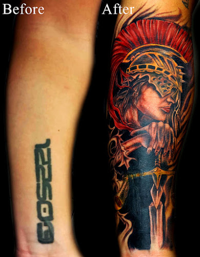 Work by Dark Child Tattoo