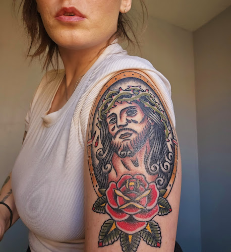 Work by Cosmic Sea Tattoo