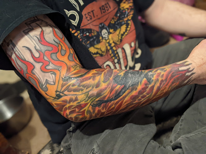 Work by Tsunami Tattoo