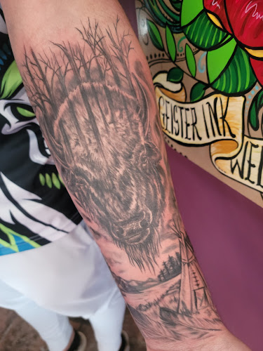 Work by Geister's Tattoo Studio