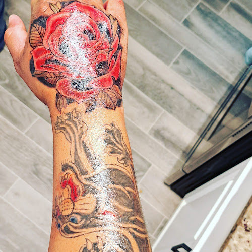 Work by No Regrets Tattoo