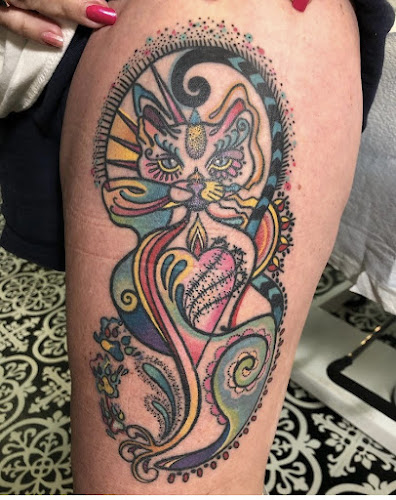 Work by Punkture tattoo studio