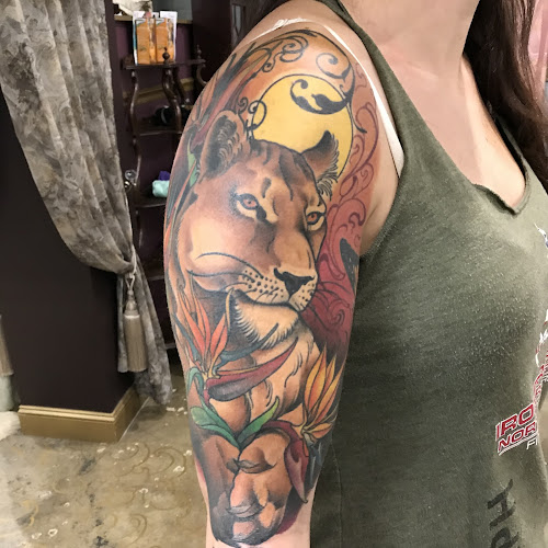 Work by Triple Moon Tattoo