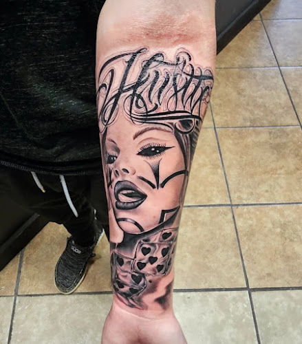 Work by Broken Arrow Tattoos